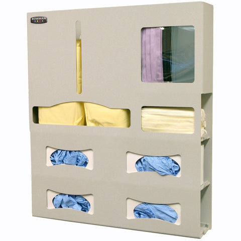 Bowman Dispensers Protective Wear Organizer - 4" - Quad Glove (Model PS412-0212)