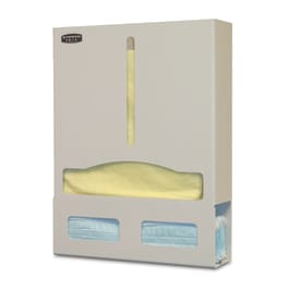 Bowman Dispensers Bowman ABS ADA Gloveless Isolation Station • 15"W x 4"D x 19.75"H