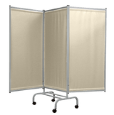 Privess™ Elite Designer 3-Panel Steel Frame Privacy Screen - front