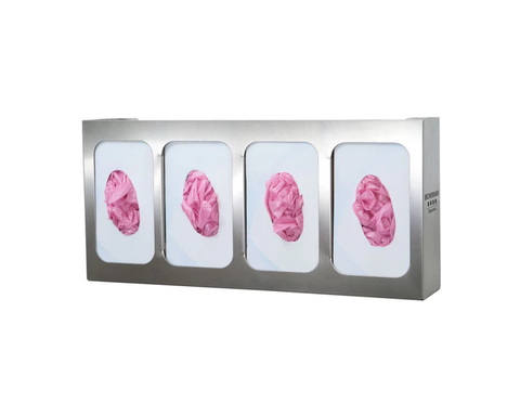 Glove Box Dispenser Tpl Divided Vert/Horiz Stainless Steel