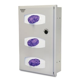 Bowman Dispensers Bowman Steel Recessed Glove Box Dispenser