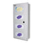 Bowman Steel Recessed Triple Glove Box and Single Mask Dispenser • 12.34"W x 4.77"D x 24.48"H