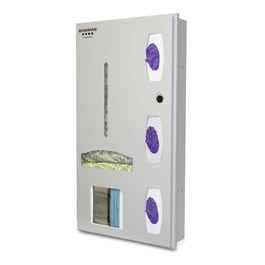 Bowman Dispensers Bowman Steel Recessed Isolation Station • 18.77"W x 4.77"D x 34.66"H
