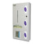 Bowman Steel Recessed Isolation Station • 18.77"W x 4.77"D x 34.66"H