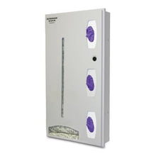 Bowman Steel Recessed Isolation Station without Mask Dispenser • 18.77"W x 4.77"D x 34.66"H