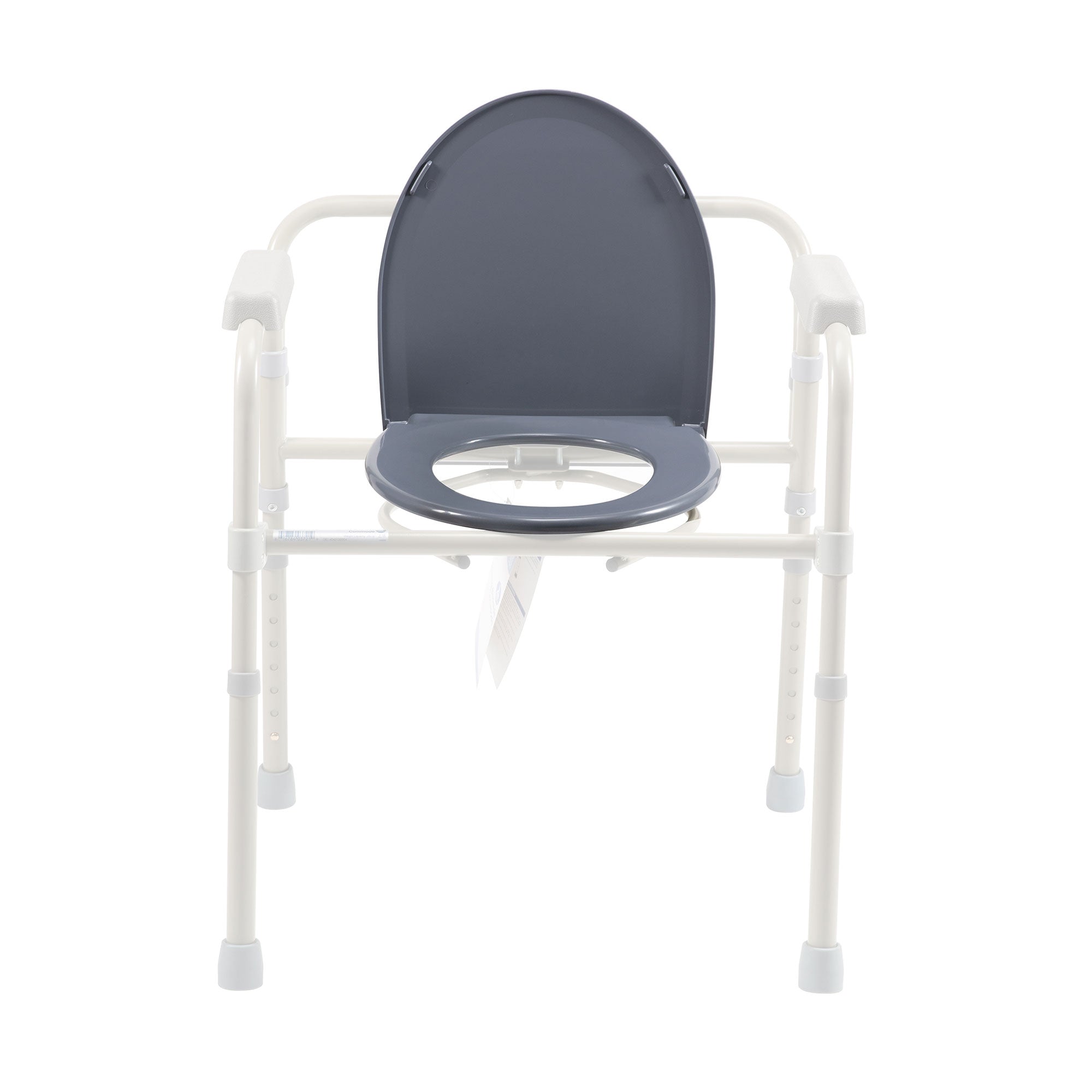 Folding Commode Elongated Seat and Lid Code: RPBC-05ELD Main image
