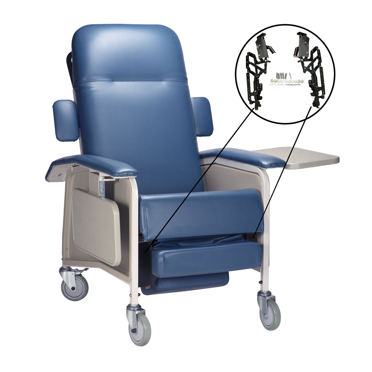 Dynarex Geri Chair Leg Rest Mechanism