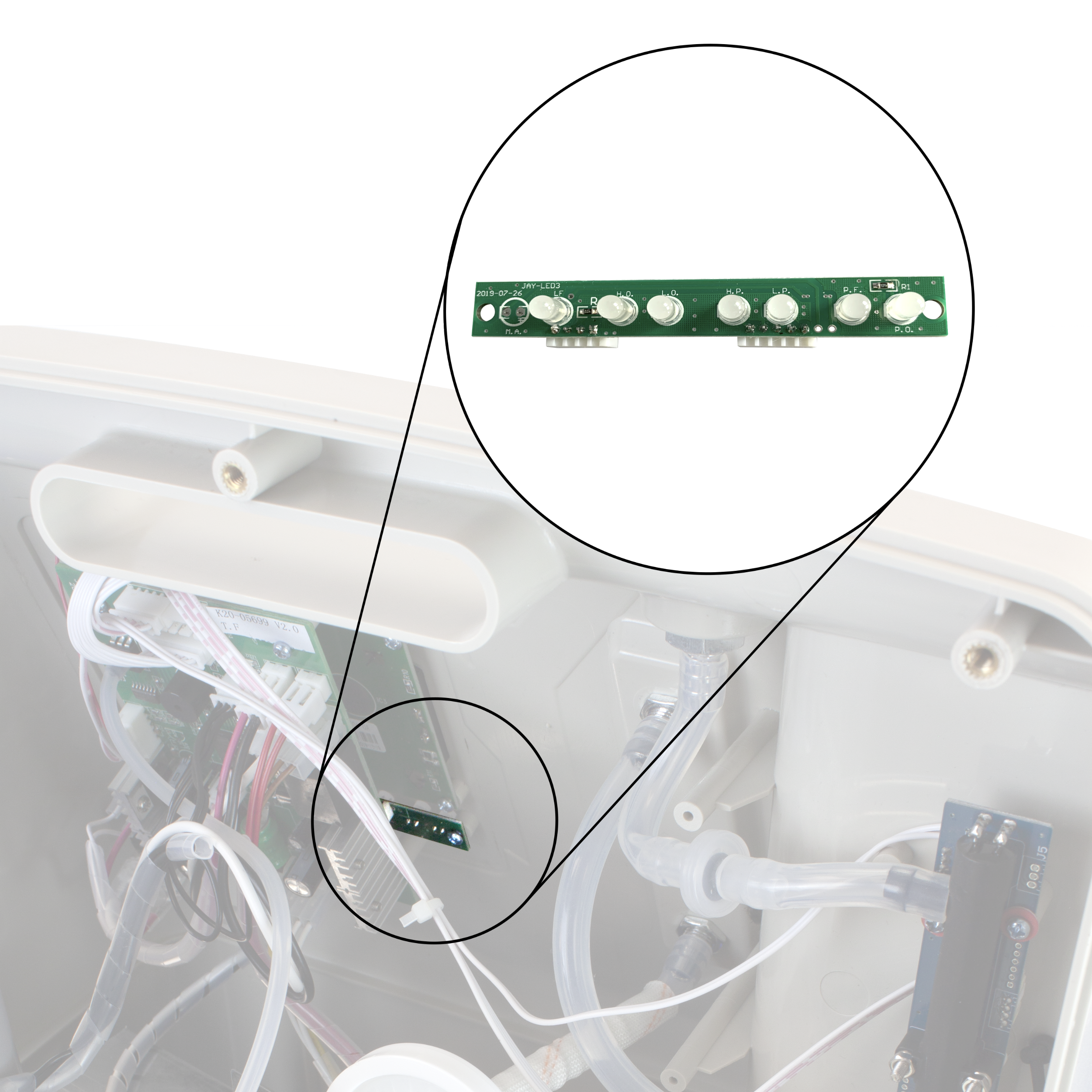 5L Concentrator Light Panel Code: RPOC-09LP