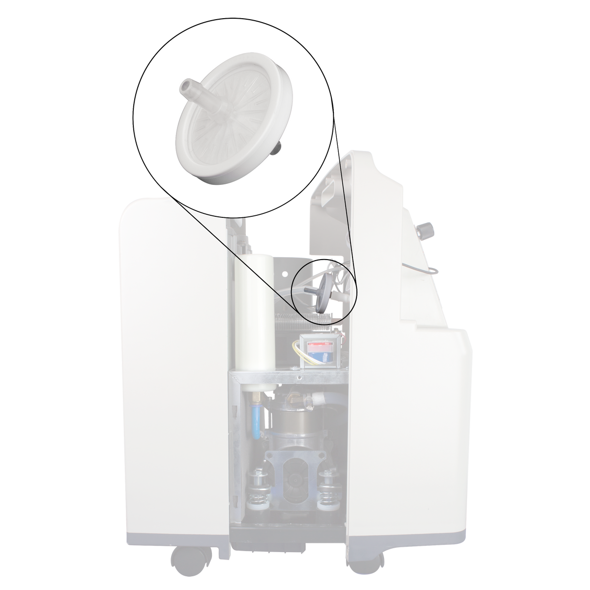 Dynarex 5L Concentrator Bacterial Filter