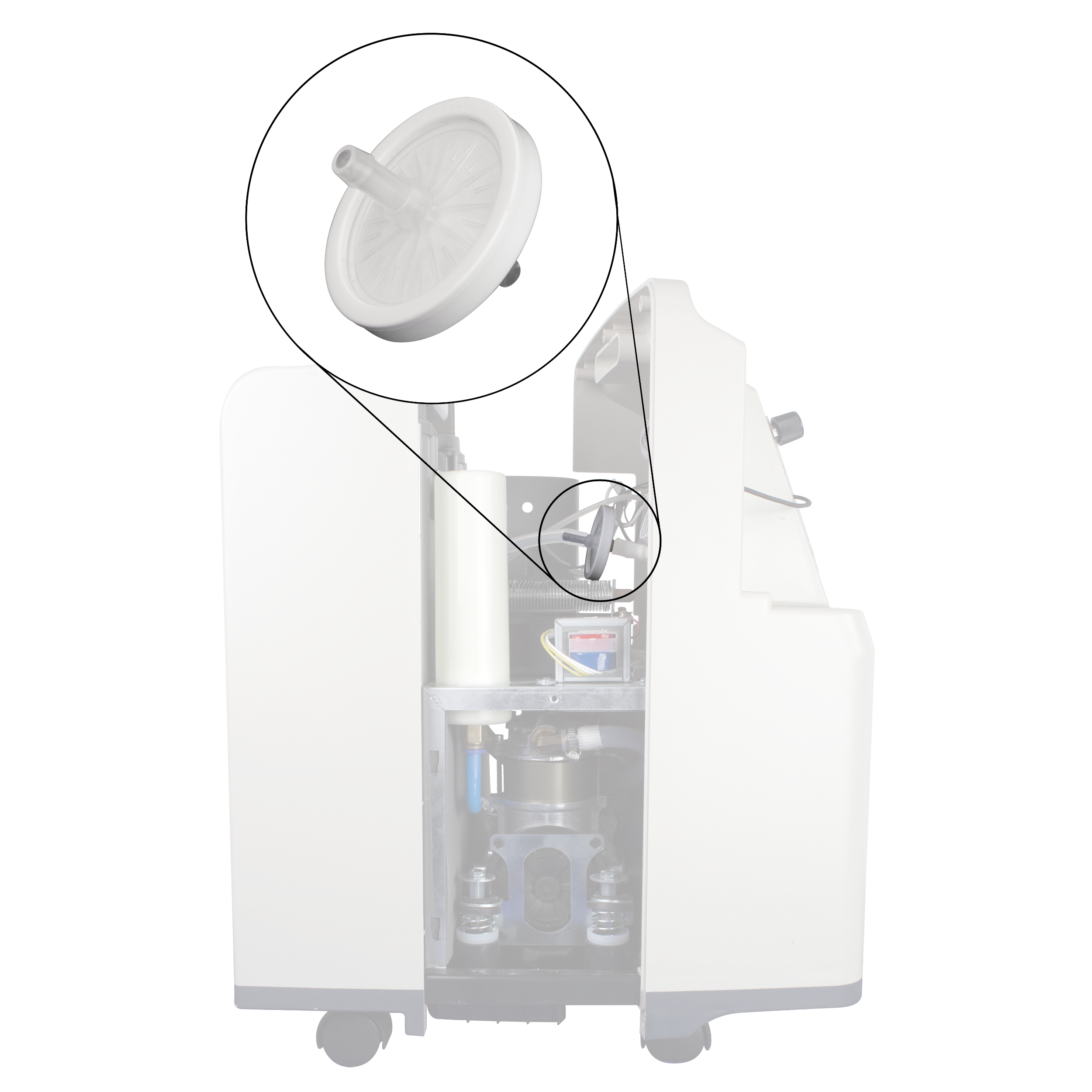 5L Concentrator Bacterial Filter Code: RPOC-18BF