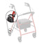 Dynarex 10207 DynaGo Euro Rollator Front Caster Black