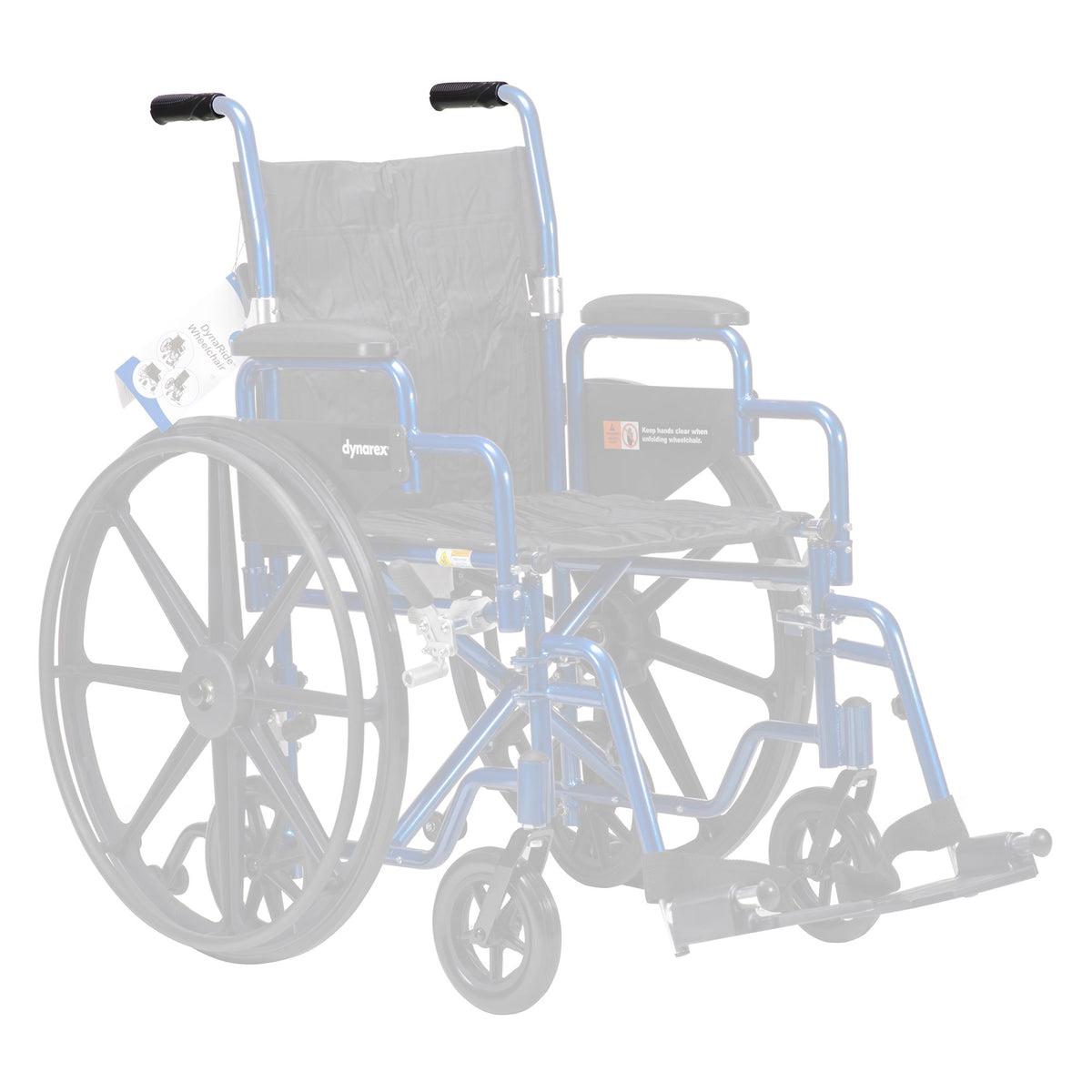Convertible Wheelchair Hand Grip - Pair, 1pr/polybag