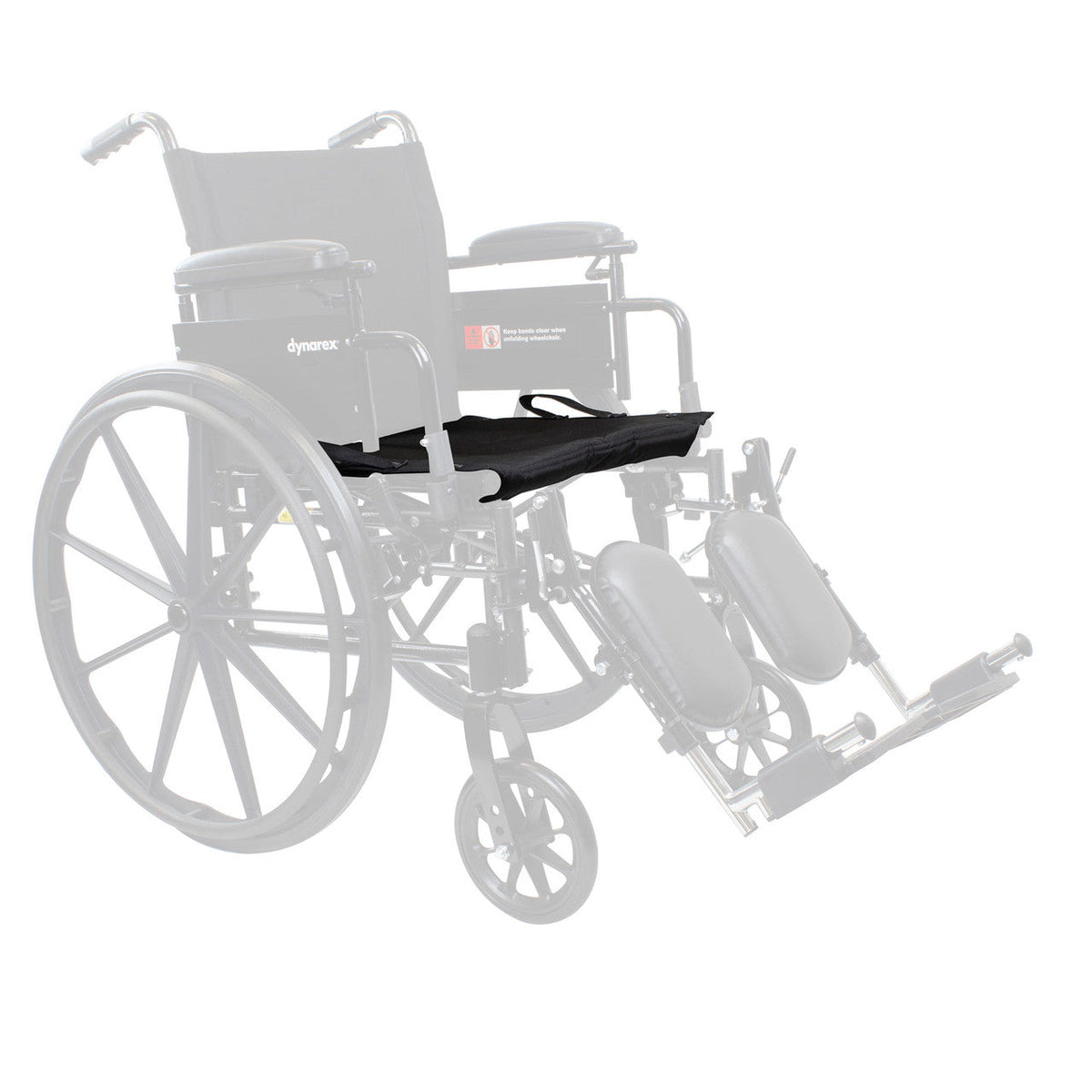 DynaRide Pediatric Wheelchair Seat Upholstery Black/12" (RPWC03-0912S)