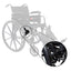 DynaRide S1 S3 S4 Wheelchair Push to Lock (Left) Code: RPWC10-L1