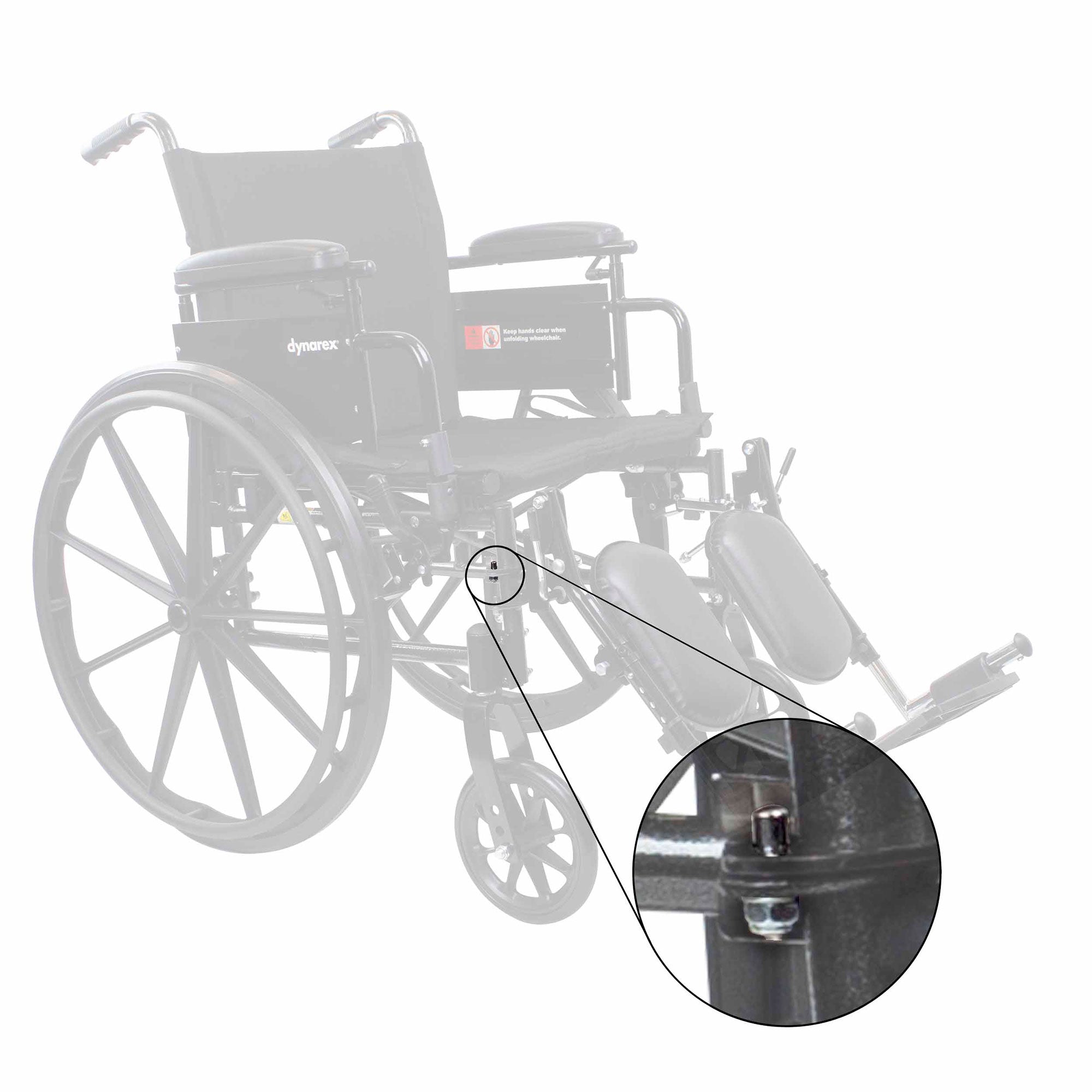 DynaRide S3 S4 S7 Wheelchair Rigging Pin Code: RPWC22