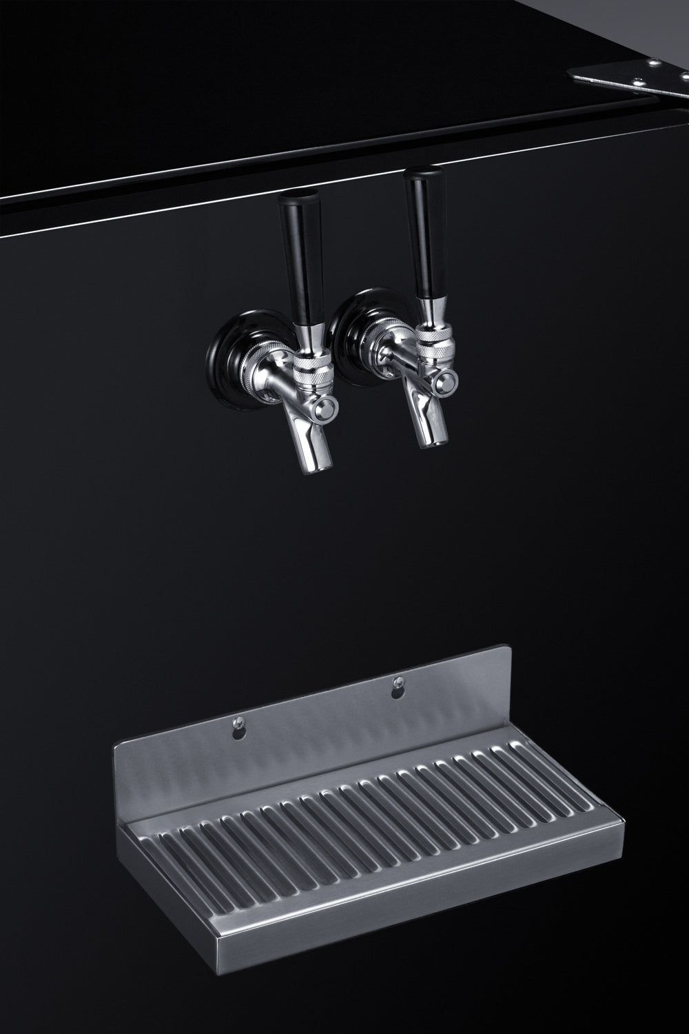 Built-in undercounter front tap coffee kegerator for commercial or home use