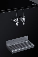 Built-in undercounter front tap coffee kegerator for commercial or home use