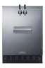 Built-in undercounter front tap kegerator for commercial or home use