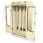 SureDry Stainless Steel 36" Wide Scope Drying Cabinet with Dri-Scope Aid® Internal Lumen Drying System. Capacity of 8 S 