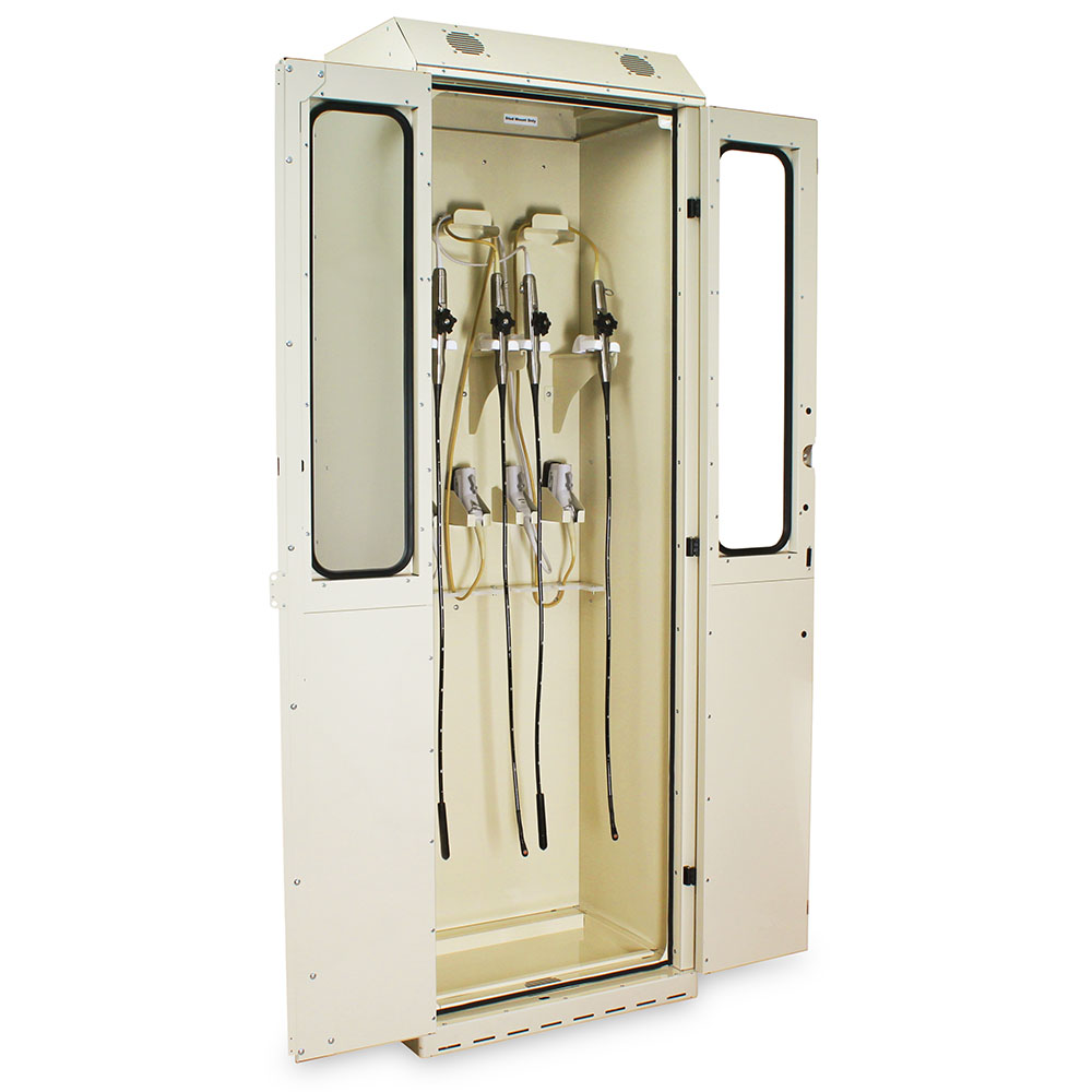 Scope Holder-Top White ABS W/Gray Block