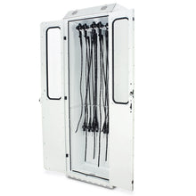 SureDry Painted Low Carbon Steel 30" Wide Scope Drying Cabinet, Capacity of 10 Scopes, Tempered Glass Double Doors, Key