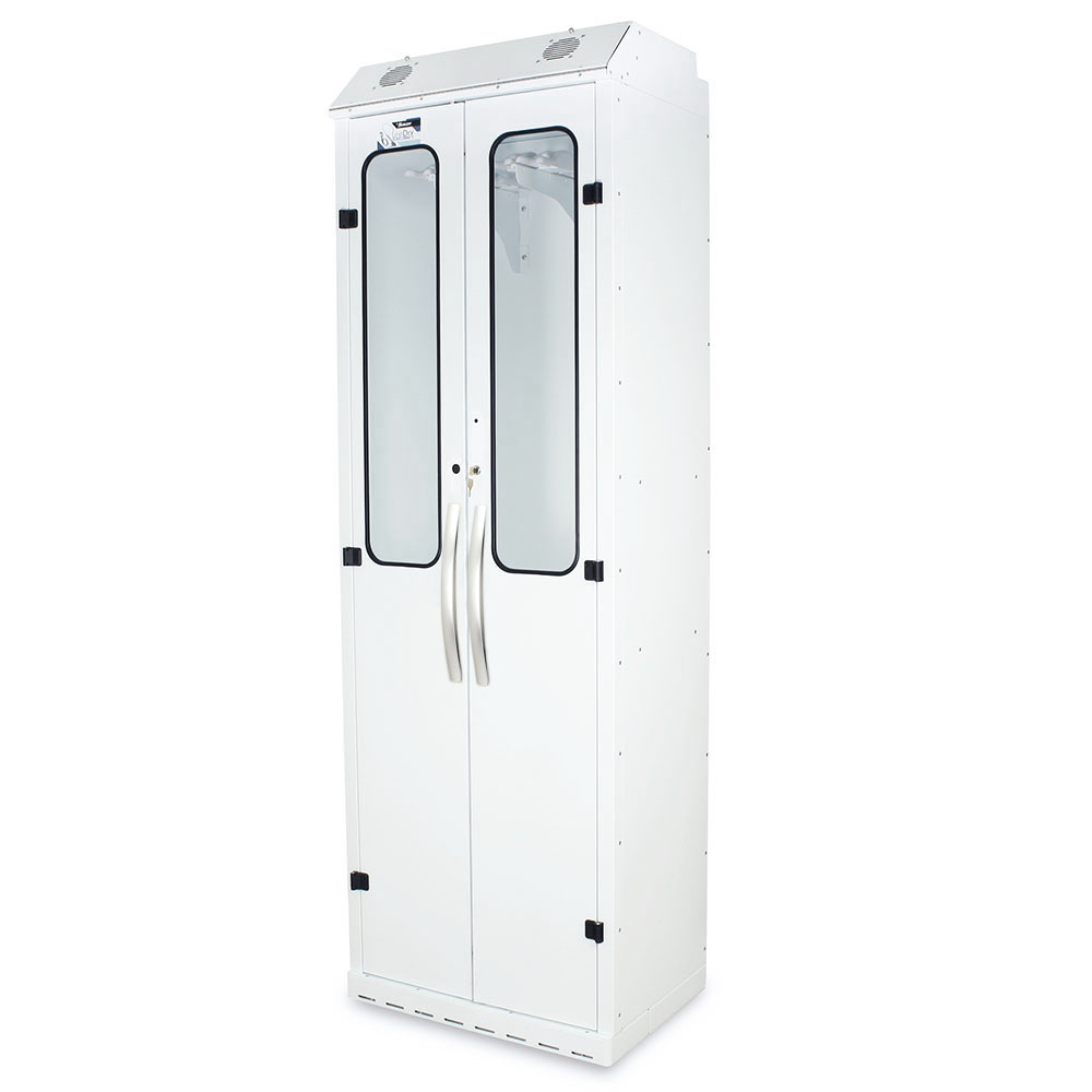 Harloff SureDryPainted Low Carbon 30" Wide Steel Scope Drying Cabinet – SC8030DRDP-DSS2305-BRONCH5OV5
