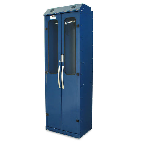 Harloff SureDry Painted Low Carbon Steel 30" Wide Scope Drying Cabinet, Capacity of 10 Scopes, Roll up Tambour Door,