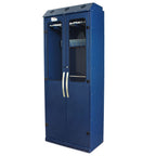 SureDry Painted Low Carbon Steel 36" Wide Scope Drying Cabinet, Capacity of 15 Scopes, Tempered Glass Double Doors, Key