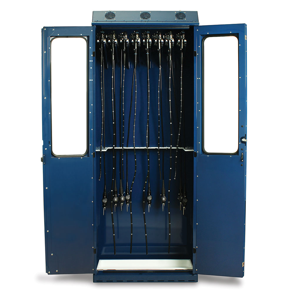 SureDry Painted Low Carbon Steel 36" Wide Scope Drying Cabinet, Capacity of 16 Scopes for more flexible access for scope (Model SC8036DRDP-16)