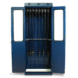 SureDry Painted Low Carbon Steel 36" Wide Scope Drying Cabinet, Capacity of 8 Scopes, Tempered Glass Double Doors, Key (Model SC8036DRDP-8-DSS3308)