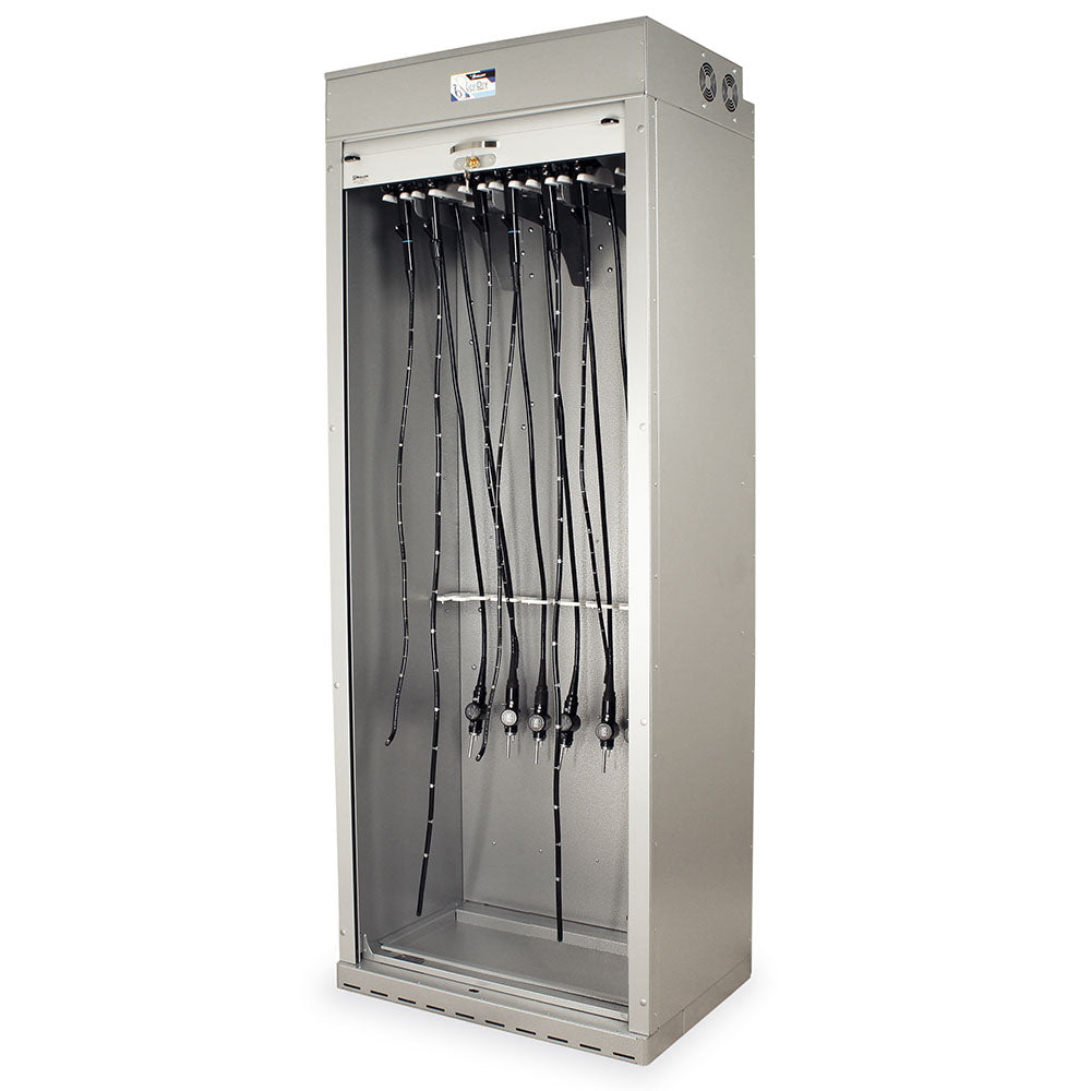 SureDry Painted Low Carbon Steel 36" Wide Scope Drying Cabinet, Capacity of 14 Scopes, Roll-up Tambour Door, Key Locking Main image