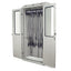 Sure-Dry Low Carbon Steel  44" Wide  Deep Scope Drying Cabinet, Capacity of 16 Scopes with extra spacing for ease of han