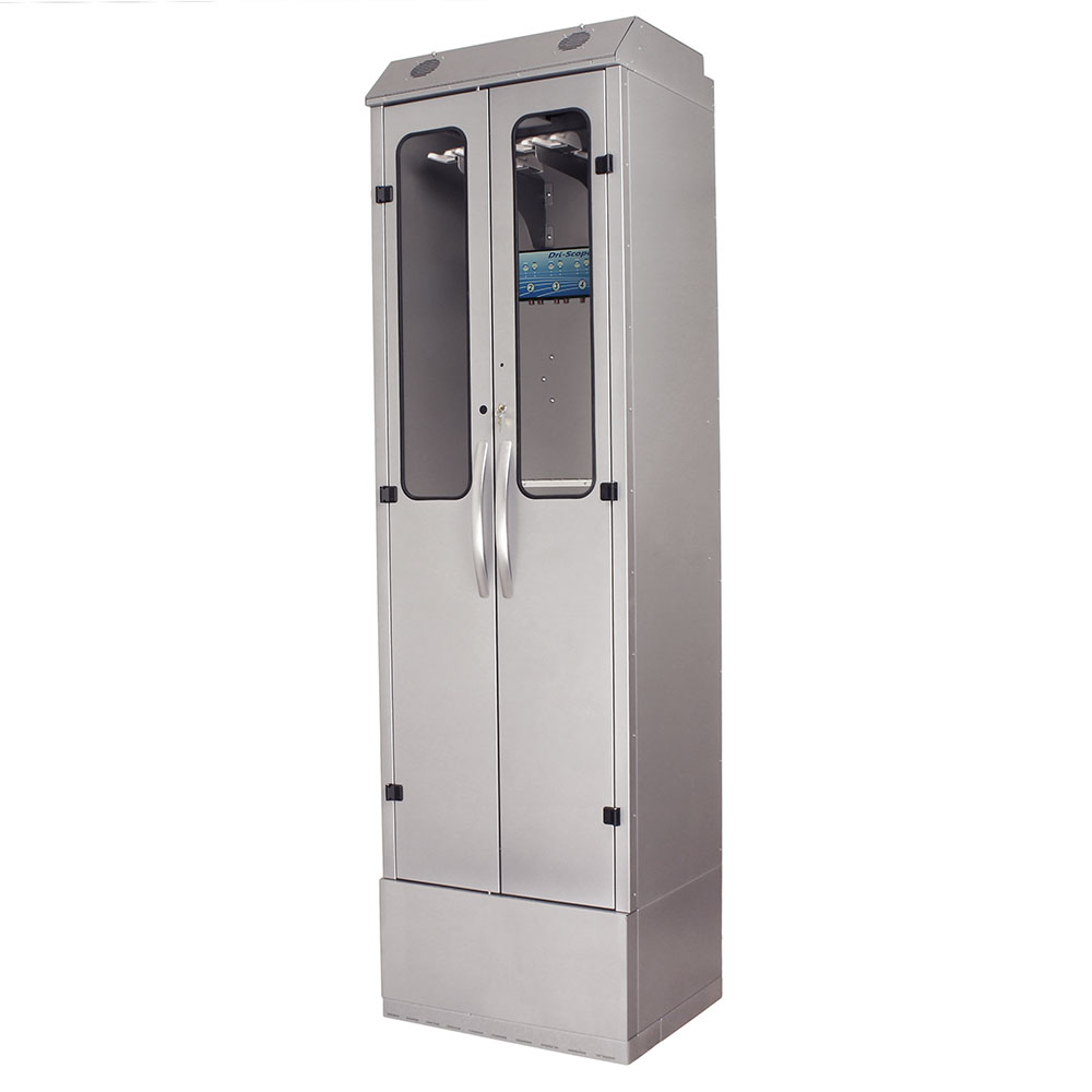 SureDry Painted Low Carbon 30" Wide extra tall (Enteroscope) Steel Scope Drying Cabinet, Capacity of 10 Scopes, Tempered