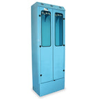 SureDry Extra-Tall Painted Low Carbon Steel Scope Cabinet, Capacity of 16 Scopes with maximum hang length of 94"/238 cm,