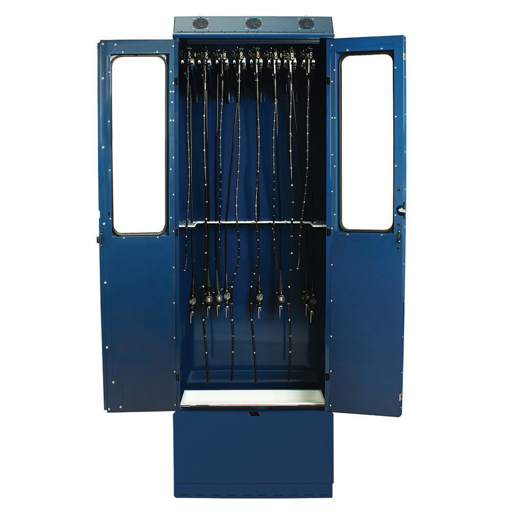 SureDry Extra-Tall Painted Low Carbon Steel Scope Cabinet, Capacity of 16 Scopes with maximum hang length of 94"/238 cm,