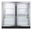 Commercial Back Bar Beverage Center for Freestanding Use