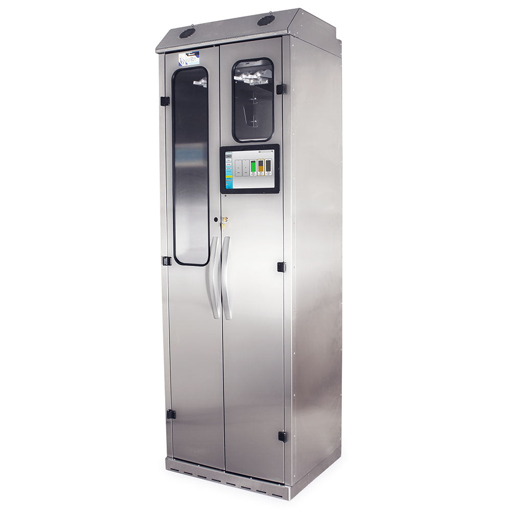 Harloff SCSS8030TD-T2310D SureDry Stainless Steel 30" Wide Steel Scope Drying Cabinet, Capacity of 10 Scopes – SCSS8030T