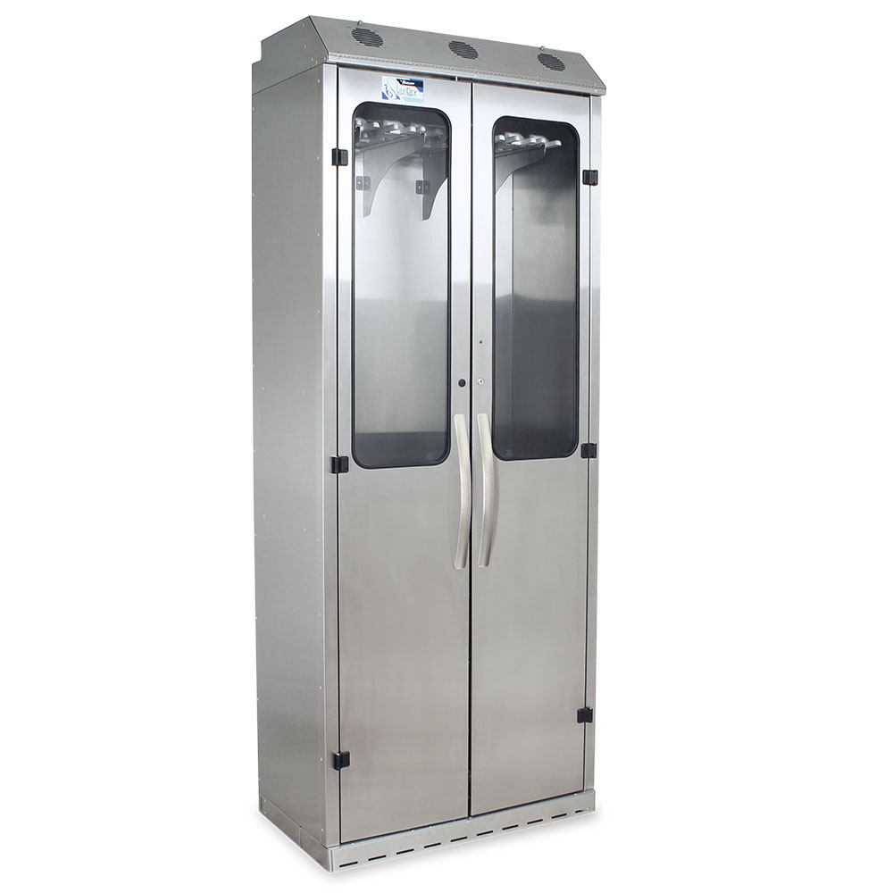 SureDry Stainless Steel 36" Wide Scope Drying Cabinet with Dri-Scope Aid® Internal Lumen Drying System. Capacity of 16 (Model SCSS8036DRDP-16-DSS3316)