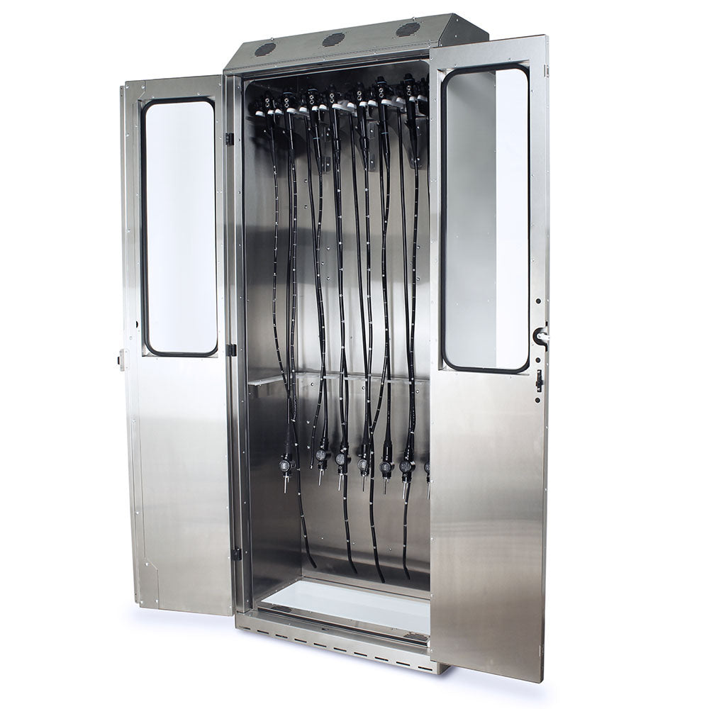 SureDry Stainless Steel 36" Wide Scope Drying Cabinet with Dri-Scope Aid® Internal Lumen Drying System. Capacity of 16 (Model SCSS8036DRDP-16-DSS3316) Secondary image
