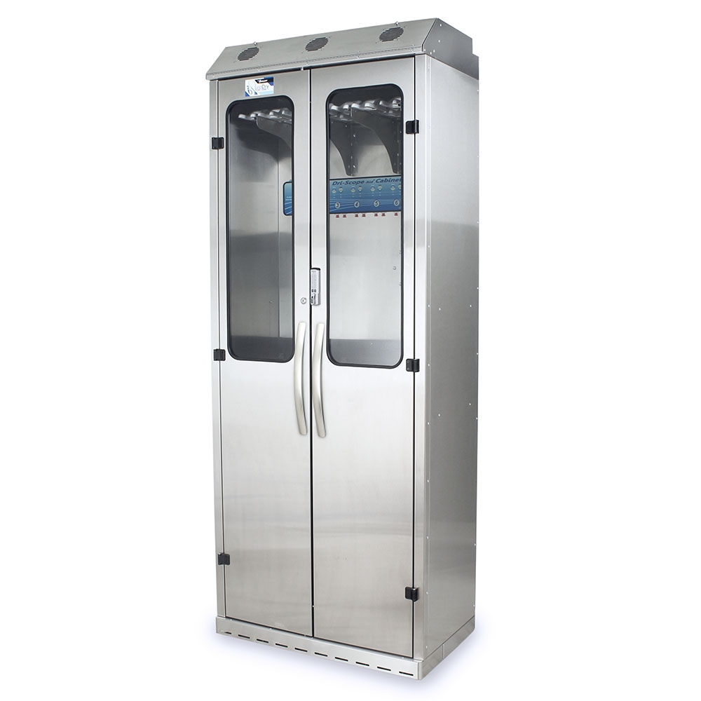 SureDry 14 Scope Cabinet with Dri-Scope Aid®, Stainless, E-Lock, SCSS8036DREDP-14-DSS3316