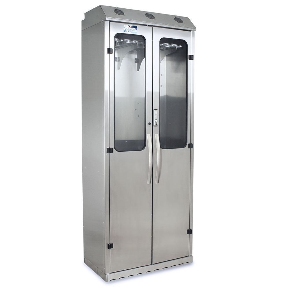 SureDry Stainless Steel 36" Wide Scope Drying Cabinet with Dri-Scope Aid® Internal Lumen Drying System. Capacity of 8 S (Model SCSS8036DREDP-8-DSS3308)