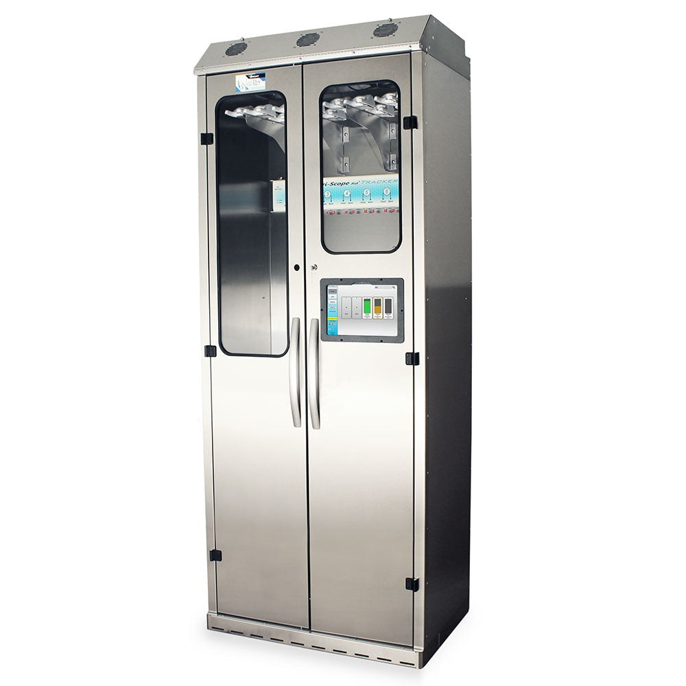 SureDry Cabinet with 14 Endoscope Tracking System and Dri-Scope Aid®, Stainless, Key Lock Main image