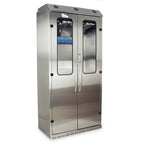Sure-Dry Stainless Steel 44" Wide Deep Scope Drying Cabinet, Capacity of 16 Scopes with extra spacing for ease of hang