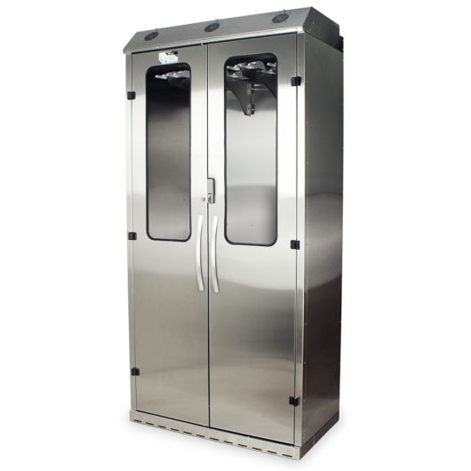 SureDry High Volume 16 Scope Drying Cabinet, Stainless, E-Lock, SCSS8044DREDP