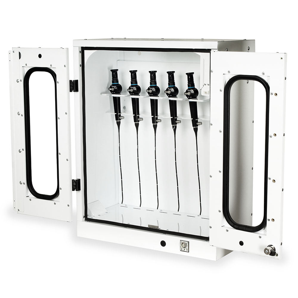 Harloff SureDry Painted Low Carbon Steel Wall Mounted Scope Cabinet – SCW2430DRDP-CRIDG Secondary image