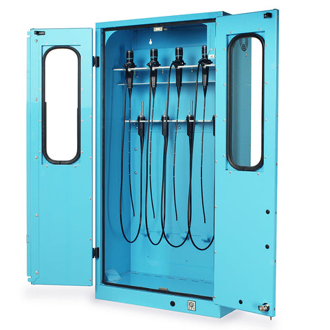 Bronchoscope Drying Cabinet, Wall Mount, Key Lock, SCW2448DRDP