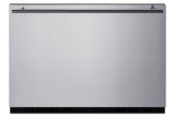 24" wide single drawer bulit-in all-refrigerator for indoor or outdoor use with panel-ready front