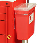 Harloff Sharps Container and Aluminum Bracket, 3 Gallon Replaces 684802 Field installed – SHARPSDM-FI