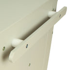 Harloff Side Rail, Aluminum, 12", Fits Carts with Side Ergo Handles Field installed – SIDERAIL12-FI
