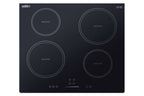 24" 230V 4-burner induction cooktop in black
